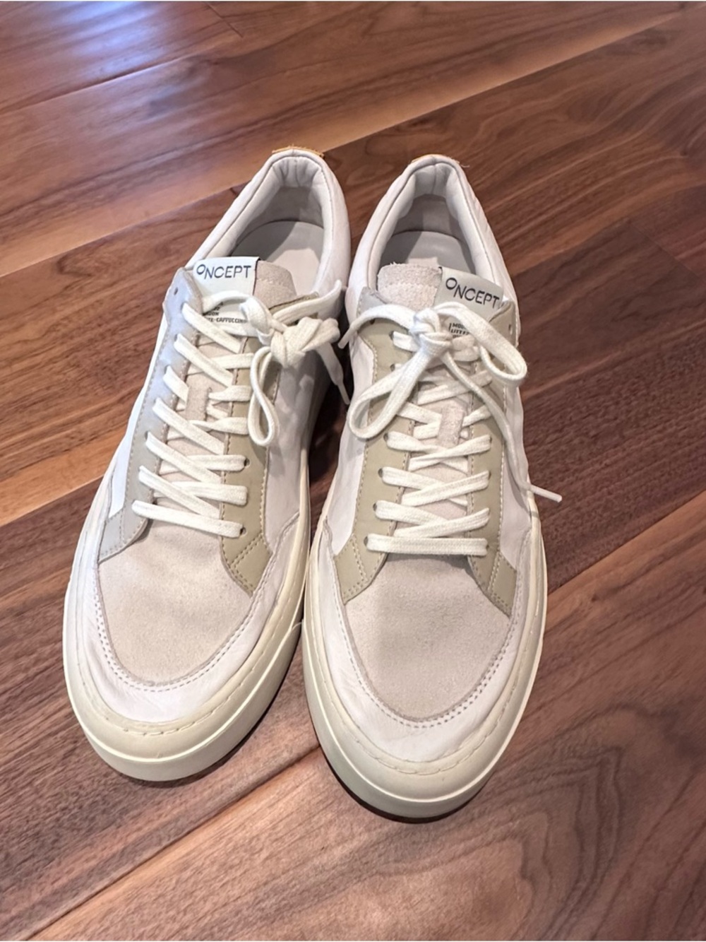 Oncept London Sneaker (Women) - White/Cappuccino - Picture 8 of 13